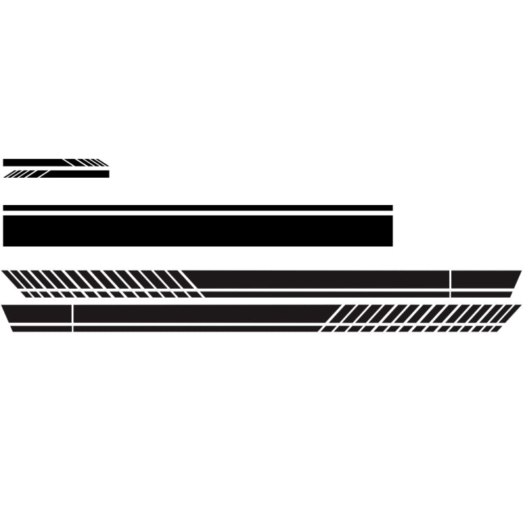 D-936 Stripe Pattern Car Modified Decorative Sticker, D-936