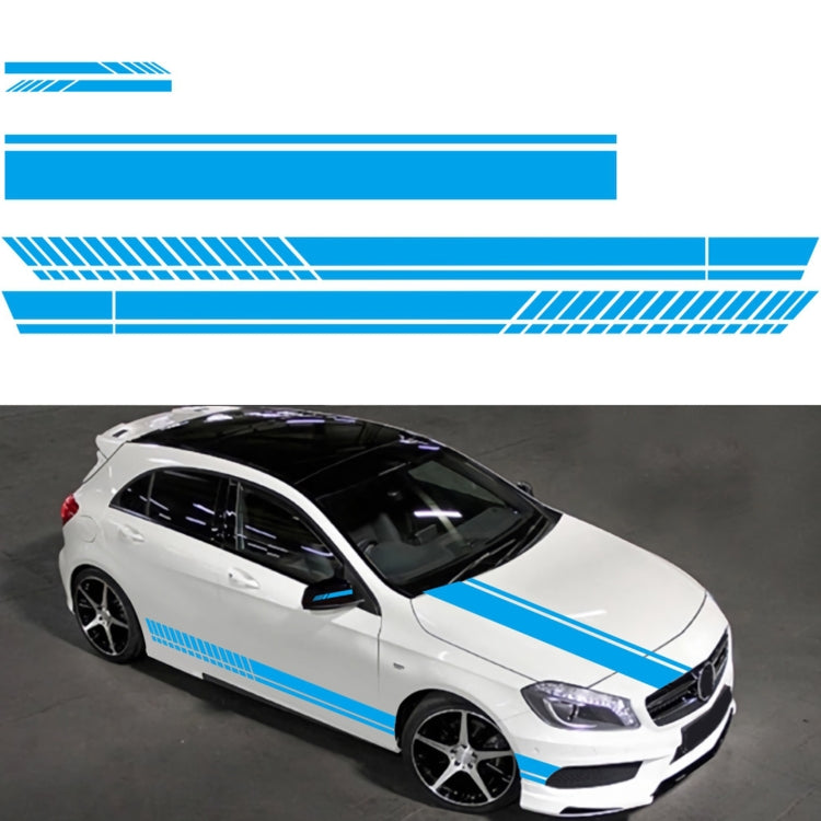 D-936 Stripe Pattern Car Modified Decorative Sticker, D-936