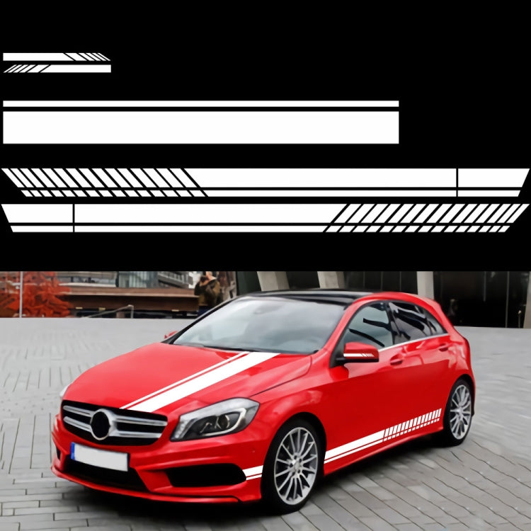 D-936 Stripe Pattern Car Modified Decorative Sticker, D-936