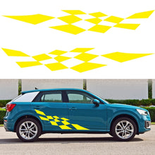 Load image into Gallery viewer, 2 PCS/Set D-943 Checkered Flag Pattern Car Modified Decorative Sticker, D-943