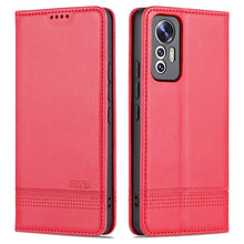 Load image into Gallery viewer, AZNS Magnetic Calf Texture Leather Phone Case, For Xiaomi 12 Lite, For Xiaomi Redmi Note 11T Pro / Poco X4 GT