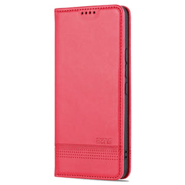 AZNS Magnetic Calf Texture Leather Phone Case, For Xiaomi 12 Lite, For Xiaomi Redmi Note 11T Pro / Poco X4 GT