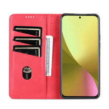 Load image into Gallery viewer, AZNS Magnetic Calf Texture Leather Phone Case, For Xiaomi 12 Lite, For Xiaomi Redmi Note 11T Pro / Poco X4 GT