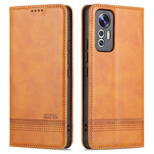 Load image into Gallery viewer, AZNS Magnetic Calf Texture Leather Phone Case, For Xiaomi 12 Lite, For Xiaomi Redmi Note 11T Pro / Poco X4 GT