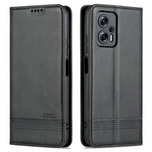 Load image into Gallery viewer, AZNS Magnetic Calf Texture Leather Phone Case, For Xiaomi 12 Lite, For Xiaomi Redmi Note 11T Pro / Poco X4 GT