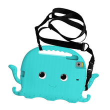 Load image into Gallery viewer, Octopus EVA Shockproof Tablet Case with Screen Film &amp; Shoulder Strap, For iPad mini 5 / 4 / 3 / 2 / 1