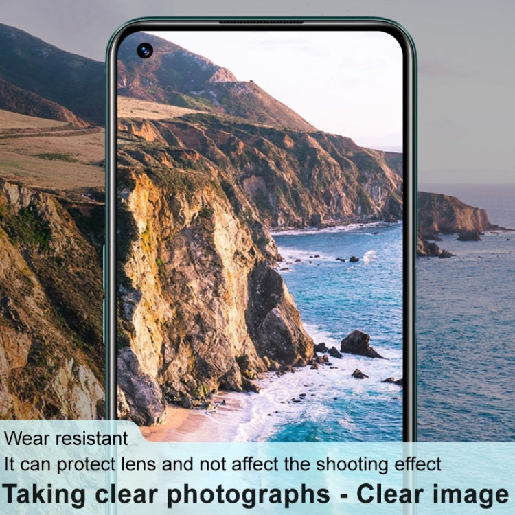 imak Integrated Rear Camera Lens Tempered Glass Film with Lens Cap Black Version