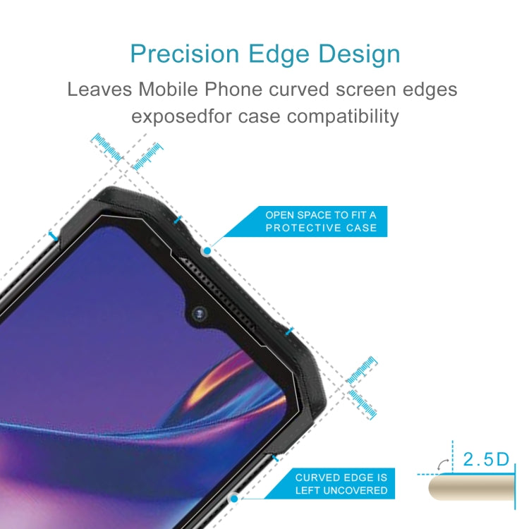 10 PCS 0.26mm 9H 2.5D Tempered Glass Film, For Doogee S98 Pro / S98 (10 PCS)