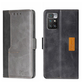 Contrast Color Side Buckle Leather Phone Case, For Xiaomi Redmi 10, For Xiaomi Redmi Note 11T Pro/Redmi Note 11T Pro+ 5G, For Xiaomi Redmi Note 11 5G/Poco M4 Pro 5G, For Xiaomi Redmi Note 11 Pro 5G/Redmi Note 11 Pro+ 5G, For Xiaomi Mix 4               ...