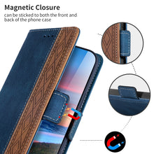 Load image into Gallery viewer, Stitching Magnetic RFID Leather Case, For iPhone 14 Pro Max, For iPhone 14 Pro, For iPhone 14, For iPhone 14 Plus