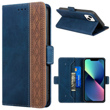 Load image into Gallery viewer, Stitching Magnetic RFID Leather Case, For iPhone 14 Pro Max, For iPhone 14 Pro, For iPhone 14, For iPhone 14 Plus