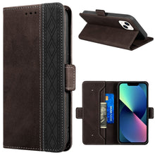 Load image into Gallery viewer, Stitching Magnetic RFID Leather Case, For iPhone 14 Pro Max, For iPhone 14 Pro, For iPhone 14, For iPhone 14 Plus