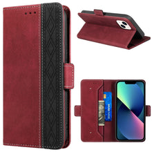 Load image into Gallery viewer, Stitching Magnetic RFID Leather Case, For iPhone 14 Pro Max, For iPhone 14 Pro, For iPhone 14, For iPhone 14 Plus