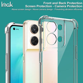 IMAK All-inclusive Shockproof Airbag TPU Case with Screen Protector, For OPPO Reno8 5G, For OPPO Reno8 Pro+ 5G, For Motorolo Moto E32 4G, For Xiaomi Redmi Note 11T Pro 5G / Note 11T Pro+ 5G, For Motorolo Moto G52 4G / G82 5G
