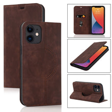 Load image into Gallery viewer, Wireless Charging Magsafe Leather Phone Case, For iPhone 12 mini, For iPhone 12 Pro, For iPhone 12, For iPhone 13 mini, For iPhone 13 Pro Max, For iPhone 13 Pro, For iPhone 13, For iPhone 12 Pro Max