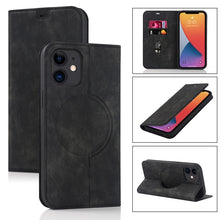 Load image into Gallery viewer, Wireless Charging Magsafe Leather Phone Case, For iPhone 12 mini, For iPhone 12 Pro, For iPhone 12, For iPhone 13 mini, For iPhone 13 Pro Max, For iPhone 13 Pro, For iPhone 13, For iPhone 12 Pro Max