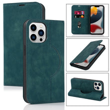 Load image into Gallery viewer, Wireless Charging Magsafe Leather Phone Case, For iPhone 12 mini, For iPhone 12 Pro, For iPhone 12, For iPhone 13 mini, For iPhone 13 Pro Max, For iPhone 13 Pro, For iPhone 13, For iPhone 12 Pro Max