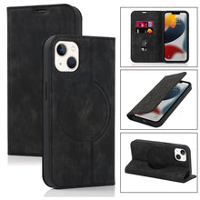 Load image into Gallery viewer, Wireless Charging Magsafe Leather Phone Case, For iPhone 12 mini, For iPhone 12 Pro, For iPhone 12, For iPhone 13 mini, For iPhone 13 Pro Max, For iPhone 13 Pro, For iPhone 13, For iPhone 12 Pro Max