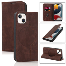 Load image into Gallery viewer, Wireless Charging Magsafe Leather Phone Case, For iPhone 12 mini, For iPhone 12 Pro, For iPhone 12, For iPhone 13 mini, For iPhone 13 Pro Max, For iPhone 13 Pro, For iPhone 13, For iPhone 12 Pro Max
