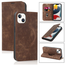 Load image into Gallery viewer, Wireless Charging Magsafe Leather Phone Case, For iPhone 12 mini, For iPhone 12 Pro, For iPhone 12, For iPhone 13 mini, For iPhone 13 Pro Max, For iPhone 13 Pro, For iPhone 13, For iPhone 12 Pro Max