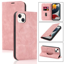 Load image into Gallery viewer, Wireless Charging Magsafe Leather Phone Case, For iPhone 12 mini, For iPhone 12 Pro, For iPhone 12, For iPhone 13 mini, For iPhone 13 Pro Max, For iPhone 13 Pro, For iPhone 13, For iPhone 12 Pro Max