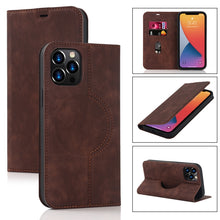 Load image into Gallery viewer, Wireless Charging Magsafe Leather Phone Case, For iPhone 12 mini, For iPhone 12 Pro, For iPhone 12, For iPhone 13 mini, For iPhone 13 Pro Max, For iPhone 13 Pro, For iPhone 13, For iPhone 12 Pro Max