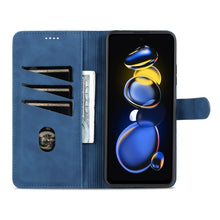 Load image into Gallery viewer, AZNS Skin Feel Calf Texture Flip Leather Phone Case, For Xiaomi Redmi Note 11T Pro/POCO X4 GT, For OPPO Reno8, For OPPO Reno8 Pro, For Huawei Nova 9Z/Enjoy 50 Plus