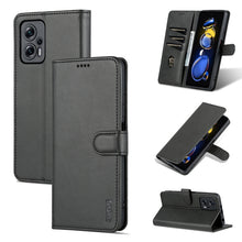 Load image into Gallery viewer, AZNS Skin Feel Calf Texture Flip Leather Phone Case, For Xiaomi Redmi Note 11T Pro/POCO X4 GT, For OPPO Reno8, For OPPO Reno8 Pro, For Huawei Nova 9Z/Enjoy 50 Plus