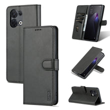 Load image into Gallery viewer, AZNS Skin Feel Calf Texture Flip Leather Phone Case, For Xiaomi Redmi Note 11T Pro/POCO X4 GT, For OPPO Reno8, For OPPO Reno8 Pro, For Huawei Nova 9Z/Enjoy 50 Plus