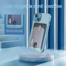 Load image into Gallery viewer, Crystal Card Slot PC + TPU Phone Case, For iPhone 14, For iPhone 14 Plus, For iPhone 14 Pro, For iPhone 14 Pro Max