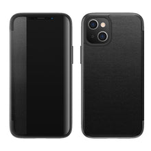 Load image into Gallery viewer, Magnetic Side Window View Shockproof Horizontal Flip Leather Case, For iPhone 14 Plus
