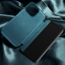 Load image into Gallery viewer, Magnetic Side Window View Shockproof Horizontal Flip Leather Case, For iPhone 14 Plus