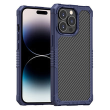 Load image into Gallery viewer, Carbon Fiber Shockproof Phone Case, For iPhone 14, For iPhone 14 Pro, For iPhone 14 Pro Max