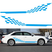 Load image into Gallery viewer, 2 PCS/Set D-944 Striped Plaid Pattern Car Modified Decorative Sticker, D-944