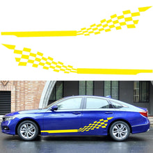 Load image into Gallery viewer, 2 PCS/Set D-944 Striped Plaid Pattern Car Modified Decorative Sticker, D-944