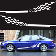 Load image into Gallery viewer, 2 PCS/Set D-944 Striped Plaid Pattern Car Modified Decorative Sticker, D-944