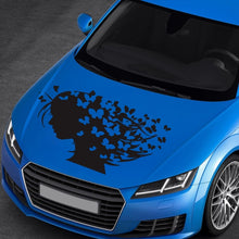 Load image into Gallery viewer, D-956 Butterfly Girl Pattern Car Modified Decorative Sticker, D-956