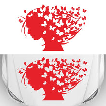 Load image into Gallery viewer, D-956 Butterfly Girl Pattern Car Modified Decorative Sticker, D-956