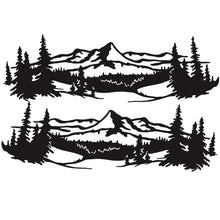 Load image into Gallery viewer, 2 PCS/Set D-957 Mountains Pattern Car Modified Decorative Sticker, D-957