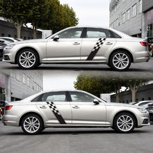 Load image into Gallery viewer, 2 PCS/Set D-962 Checkered Flag Pattern Car Modified Decorative Sticker, D-962