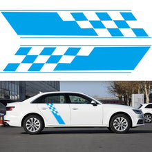 Load image into Gallery viewer, 2 PCS/Set D-962 Checkered Flag Pattern Car Modified Decorative Sticker, D-962