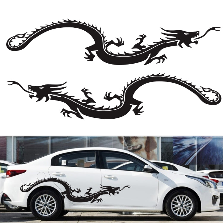 2 PCS/Set D-965 Dragon Pattern Car Modified Decorative Sticker, D-965