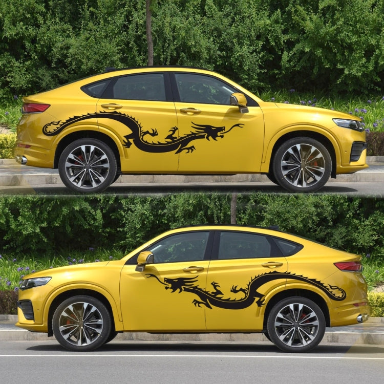 2 PCS/Set D-965 Dragon Pattern Car Modified Decorative Sticker, D-965