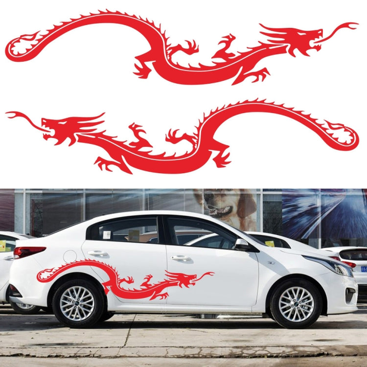 2 PCS/Set D-965 Dragon Pattern Car Modified Decorative Sticker, D-965