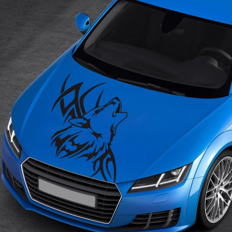 D-967 Wolf Tribe Pattern Car Modified Decorative Sticker, D-967