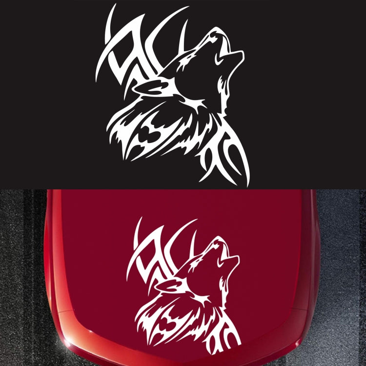 D-967 Wolf Tribe Pattern Car Modified Decorative Sticker, D-967