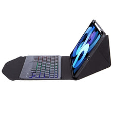 Load image into Gallery viewer, Z11BS Pen Slot Backlight Bluetooth Keyboard Leather Tablet Case, For iPad Pro 11 2021/2020/2018, For iPad Air 11 2025 / 2024 / Air 5 / Air 4, For iPad 10.2 2021/2020/2019