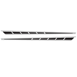2 PCS/Set D-970 Checkered Flag Pattern Car Modified Decorative Sticker, D-970