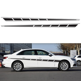 2 PCS/Set D-970 Checkered Flag Pattern Car Modified Decorative Sticker, D-970