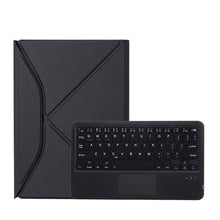 Load image into Gallery viewer, Z11B-A Pen Slot Touchpad Bluetooth Keyboard Leather Tablet Case, For iPad Pro 11 2021/2020/2018, For iPad Air 11 2025 / 2024 / Air 5 / Air 4, For iPad 10.2 2021/2020/2019